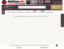 Tablet Screenshot of moviltecno.com